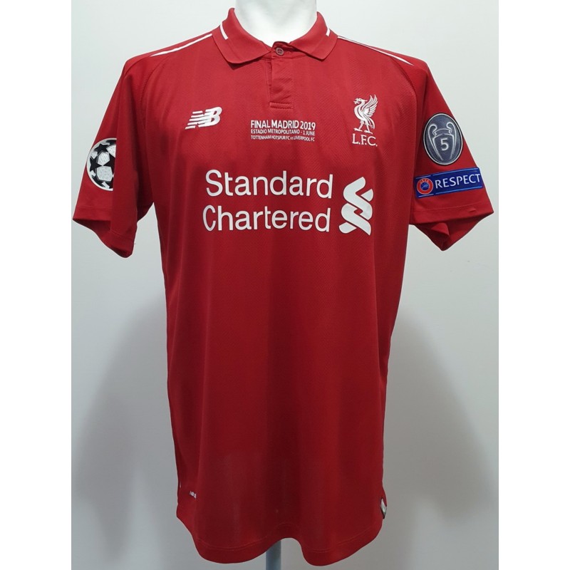 liverpool champions league final shirt 2019