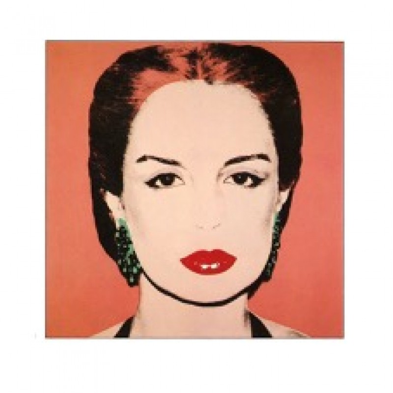 "Carolina Herrera" by Andy Warhol