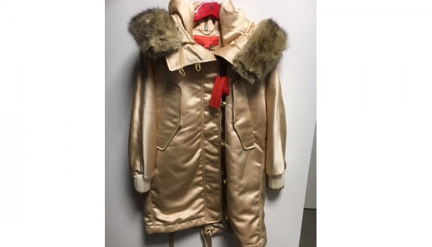 tommy hilfiger cream jacket