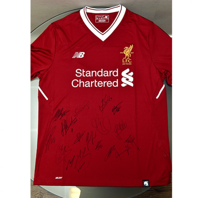 liverpool fc 125 years shirt