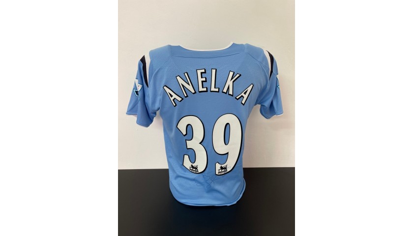 Anelka's Official Manchester City Signed Shirt, 2004/05 - CharityStars