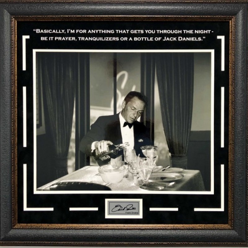 Frank Sinatra "Whatever Gets you Through the Night" Vintage Photograph