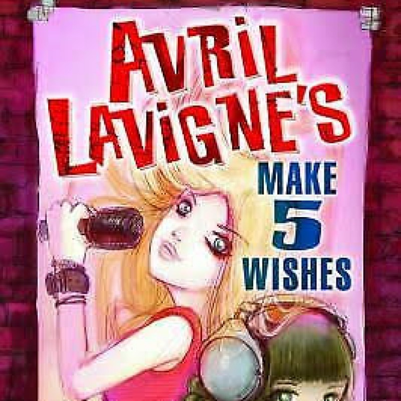Romanzo grafico 'Make 5 Wishes' autografato da Avril Lavigne