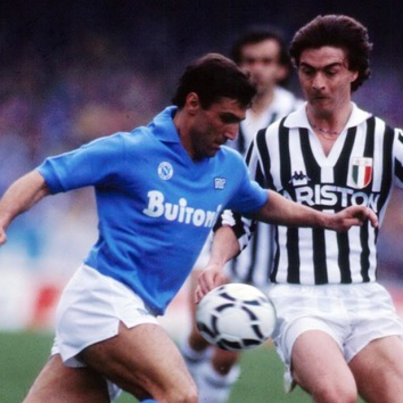 Giordano's Napoli Match Shirt, Serie A 1986/87