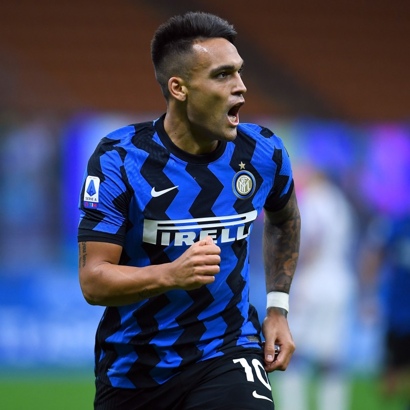 Lautaro S Inter Worn And Signed Shirt 2020 21 Charitystars