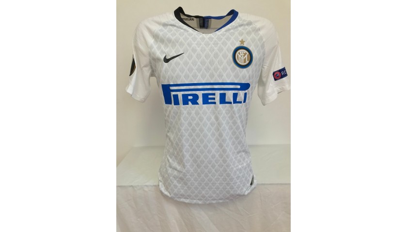 Borja Valero's Inter Signed Match Shirt 