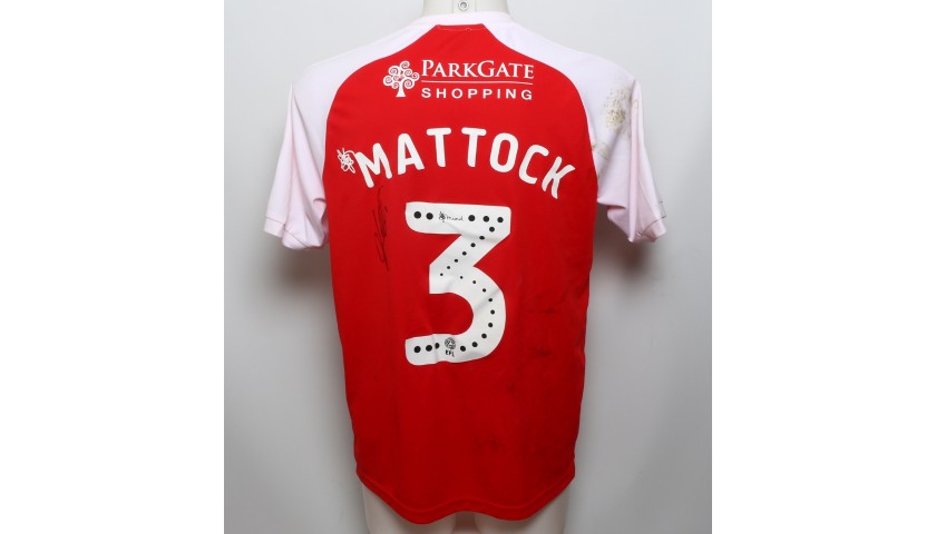 retro rotherham united shirt