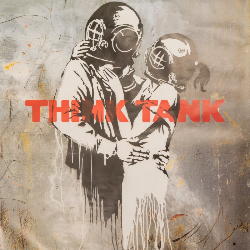 Poster dei Blur fatto da Banksy in edizione limitata