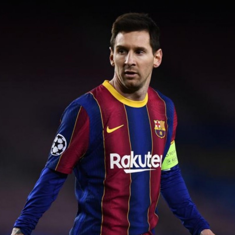 Messi's Official Barcelona Signed Shirt, 2020/21