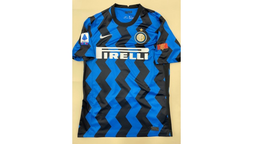 Maglia ufficiale Hakimi Inter-Lazio, Chinese New Year - Autografata -  CharityStars