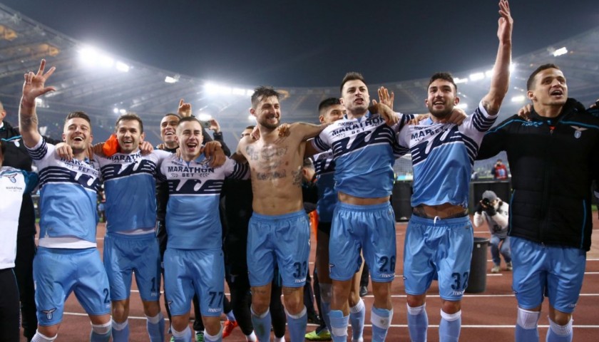 Proto's Match Shirt, Lazio-Roma 2019 - Special Paideia - CharityStars
