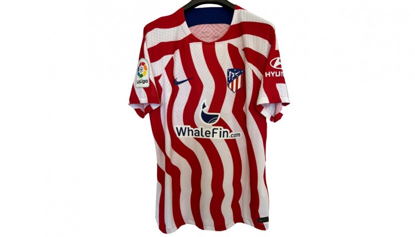 Joao Felix's Atletico Madrid Match-Issued Shirt, 2022/23 - CharityStars