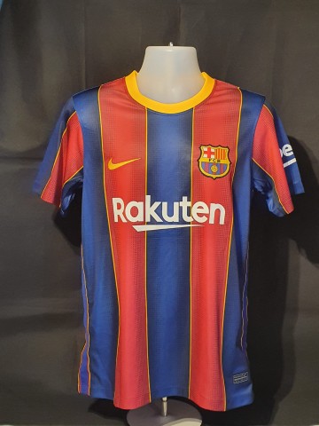 Maglia gara Messi Barcellona, Supercopa de Espana 2021 - Autografata Maglia gara Messi Barcellona, Supercopa de Espana 2021 - Autografata