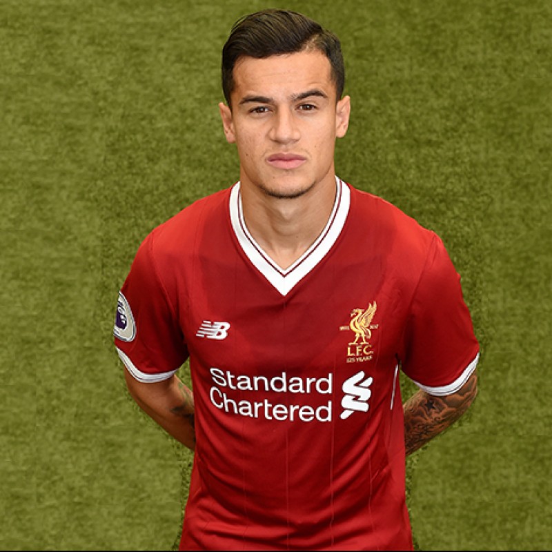 Philippe Coutinho's Worn and Signed Limited Edition 'Seeing is Believing' 17/18 Liverpool FC Shirt