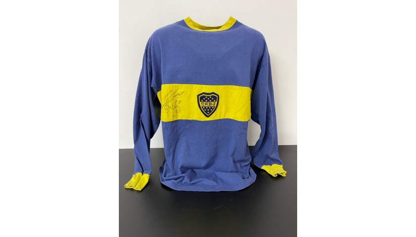 boca juniors retro shirt