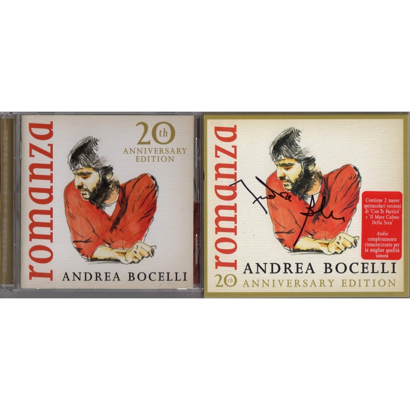'Romanza' Album - Signed by Andrea Bocelli