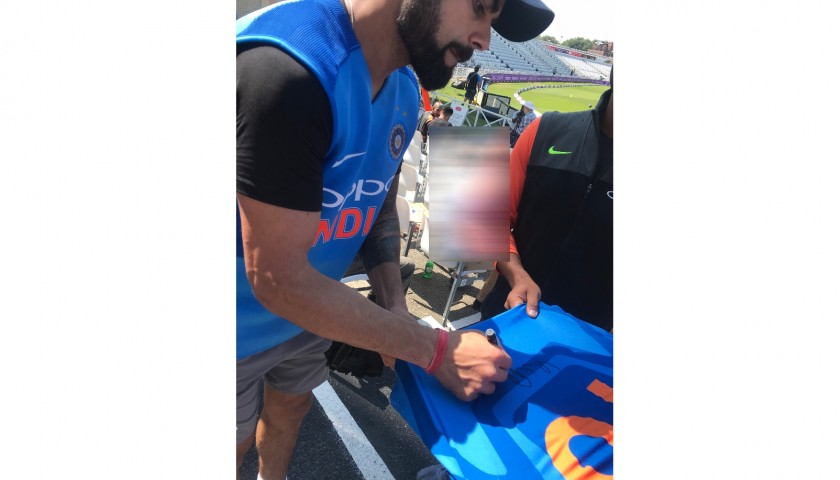 virat kohli signed jersey