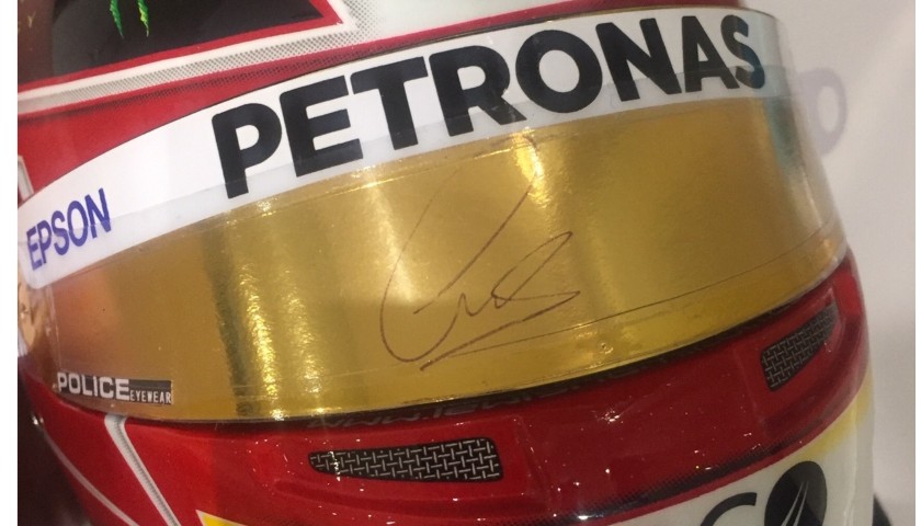 Casco Replica Mercedes di Lewis Hamilton - CharityStars