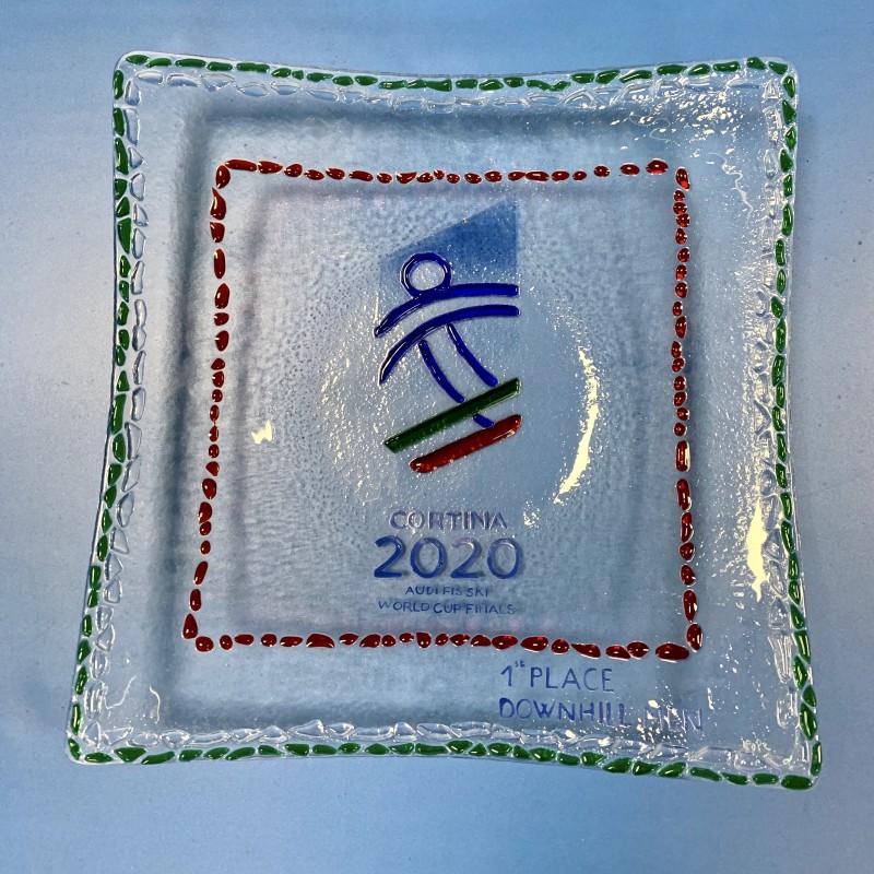 Cortina 2020 - 1st Place Men's Downhill Trophy Ski World Cup Finals