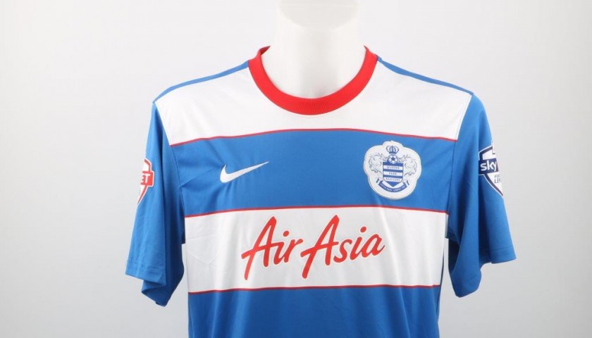 Austin QPR match worn and signed shirt 