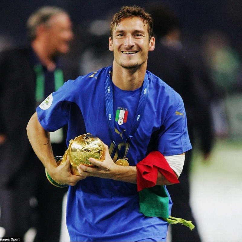 Totti's Italia Match-Issued/Worn Shirt, Signed 2006 World Cup