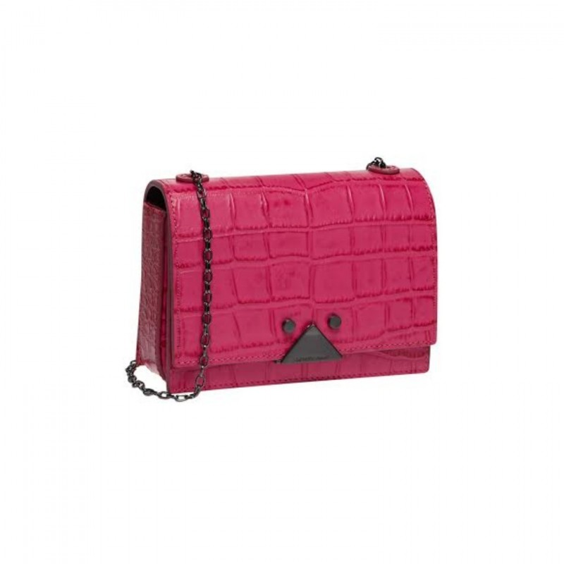 Leather Shoulder Bag by Emporio Armani