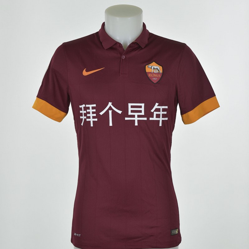 Florenzi matchworn shirt, chinese new years edition