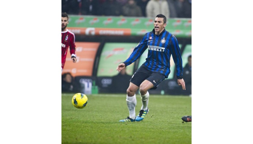 Maglia Lucio Inter, indossata 2011/12 - CharityStars