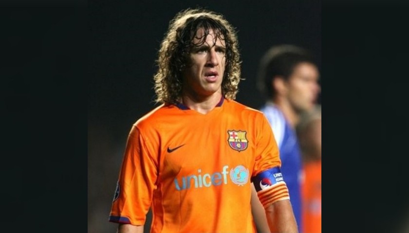 Puyol's Official Barcelona Signed Shirt 