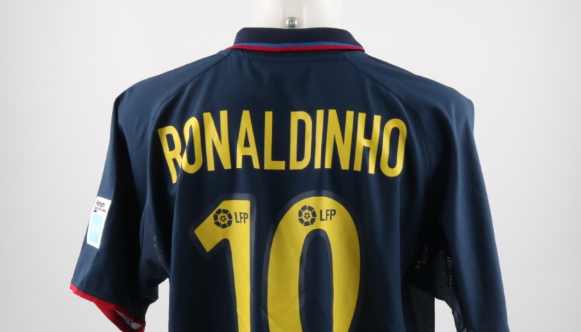 ronaldinho barca shirt