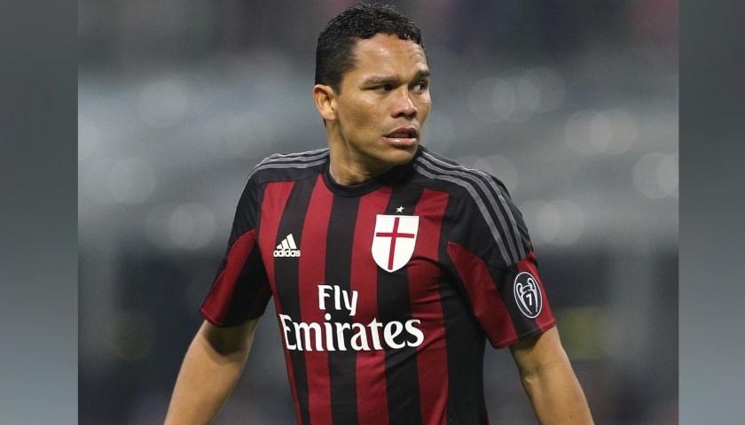 Maglia Ufficiale Bacca Milan, 2014/15 - Autografata dai giocatori -  CharityStars