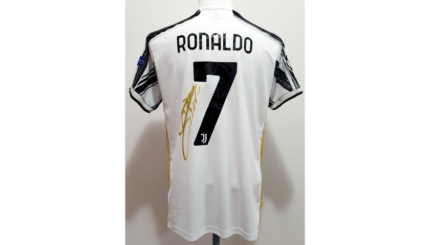 signed ronaldo shirt
