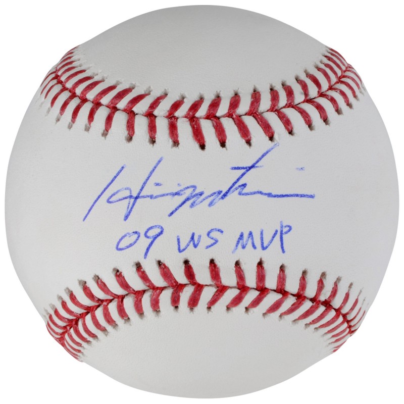 Hideki Matsui Hand Signed Official Major League Baseball