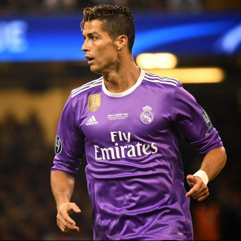 Ronaldo's Match Signed Shirt, Cardiff Final 2017
