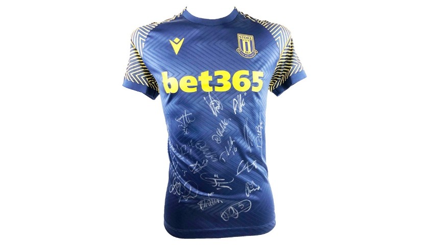Stoke City Signed Shirt - Championship 