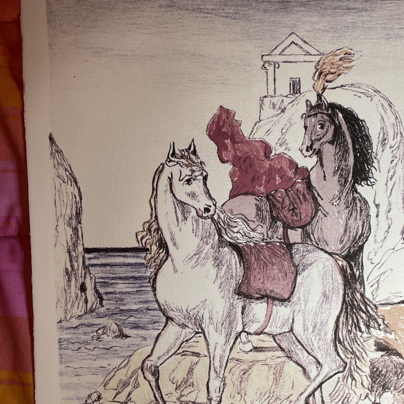 Giorgio De Chirico Original Hand Signed Lithograph 