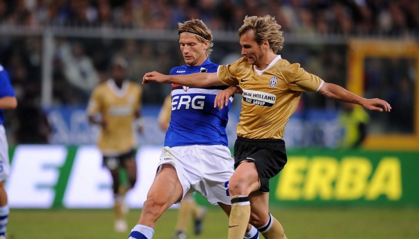 Maglia Nedved Juventus preparata / indossata Serie A 2008/09 - CharityStars