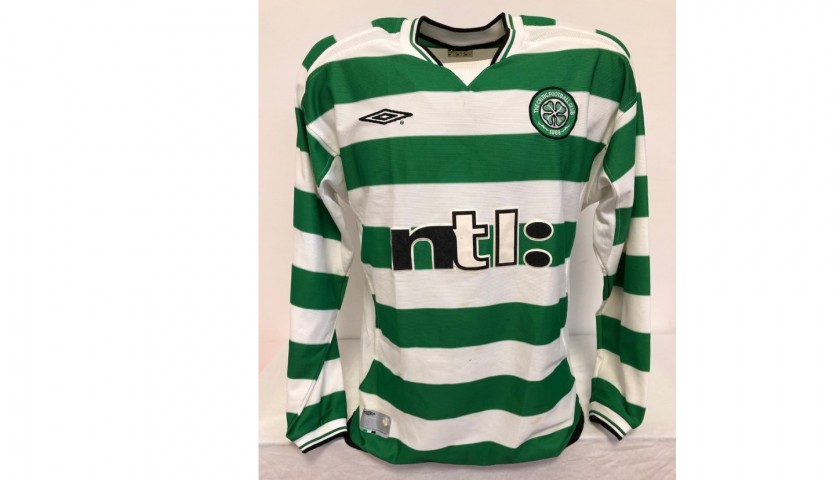 signed celtic shirt