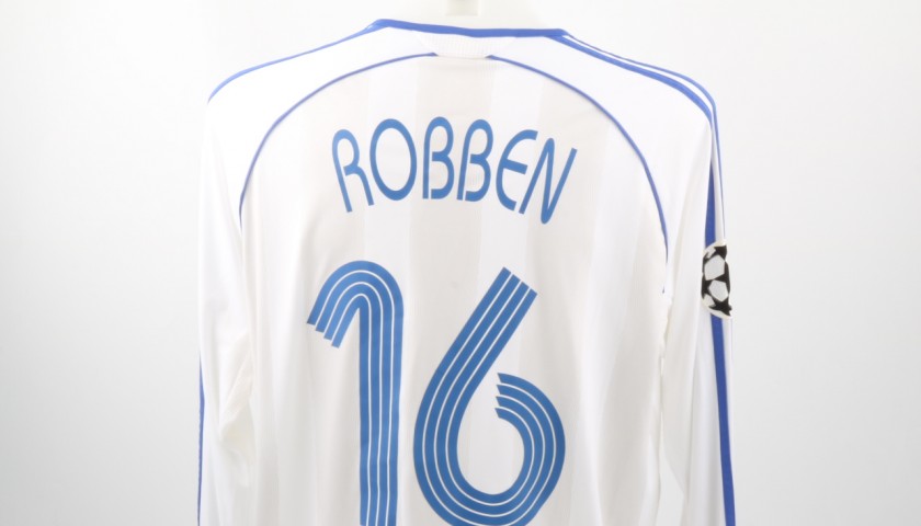 Robben Match issued/worn Shirt, Champions League 2006/07 - CharityStars