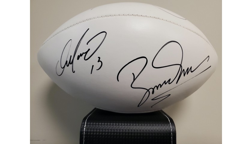 boomer esiason signed football