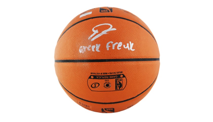 giannis antetokounmpo signed basketball