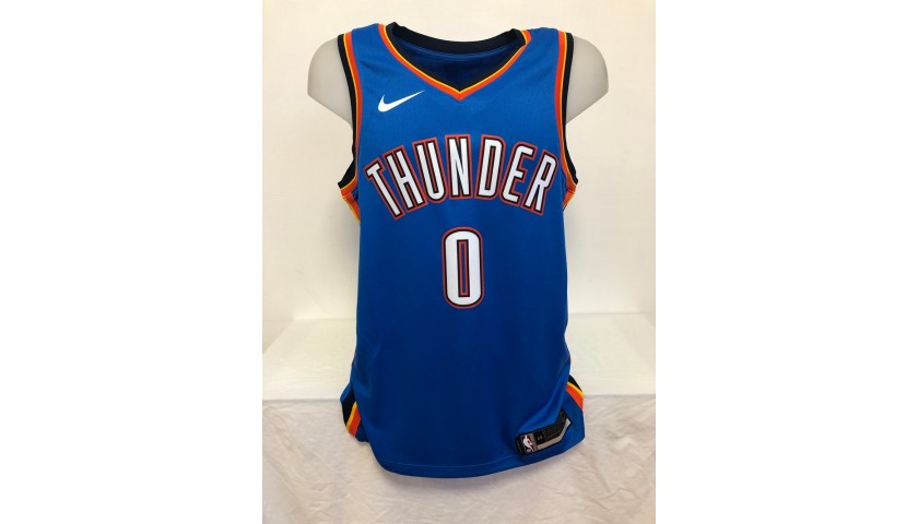 westbrook signed jersey