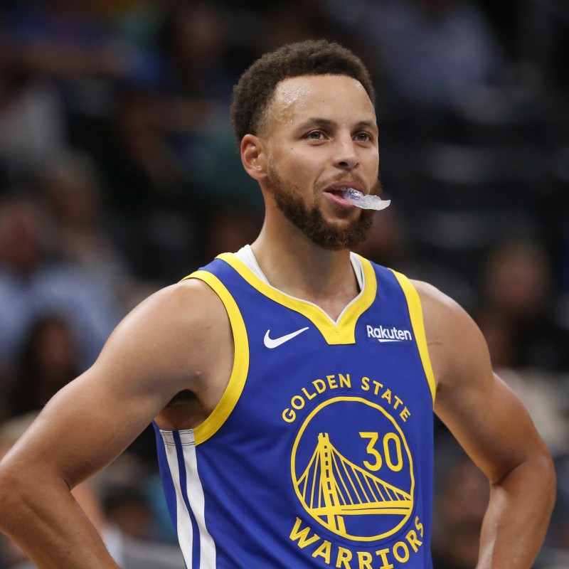 Curry's Official Golden State Warriors Signed Jersey