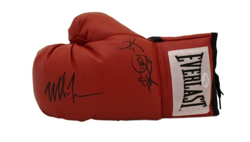 buster douglas signed glove