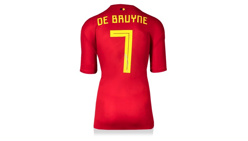 kevin de bruyne belgium jersey
