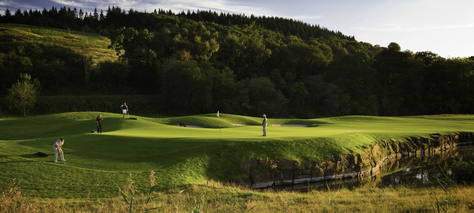Fourball on the Twenty Ten Ryder Cup Course with 1 Night Stay at the 5* Celtic Manor Resort