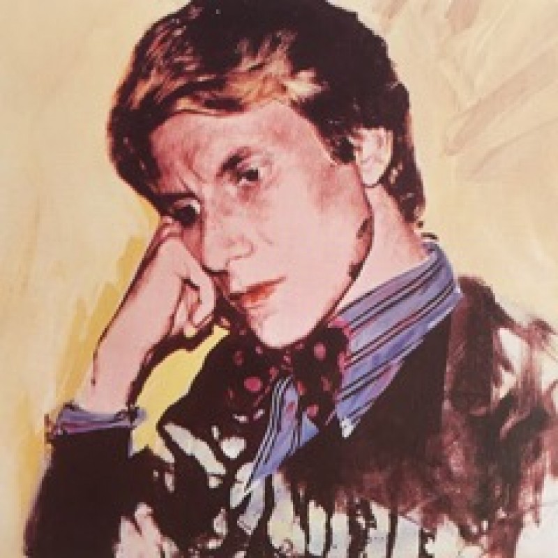"Yves Saint Laurent" by Andy Warhol