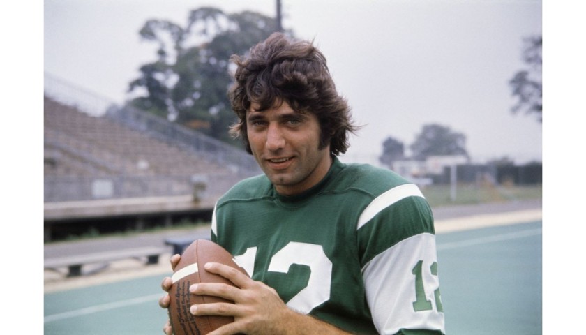 joe namath signed football