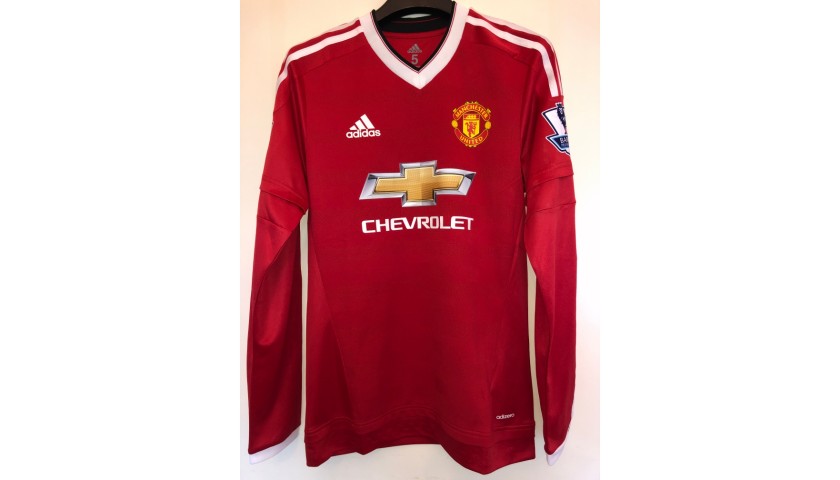 Mata S Manchester United Match Shirt Pl 2015 16 Charitystars