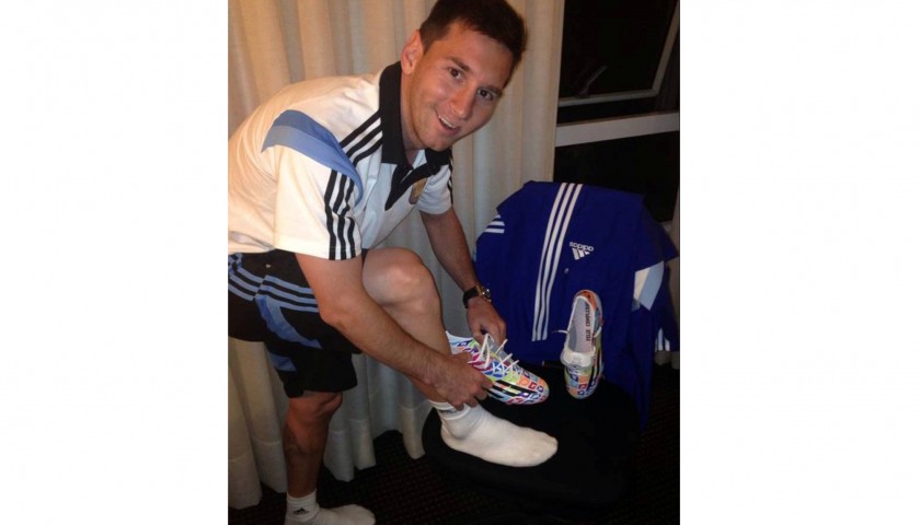 scarpe leo messi
